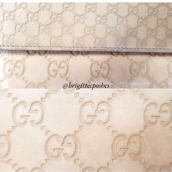 GUCCI Leather Embossed GG Long Wallet - Picture 7 of 16